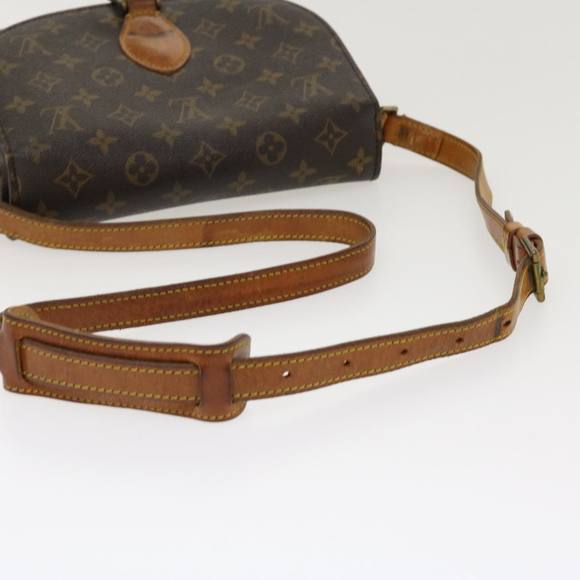 LOUIS VUITTON Monogram Saint Cloud GM Shoulder Bag M51242 LV Auth 38691 - Picture 7 of 10